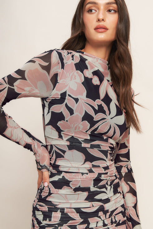muted-romance-powr-mesh-midi-dress Flying Tomato-Sophia's Style-2